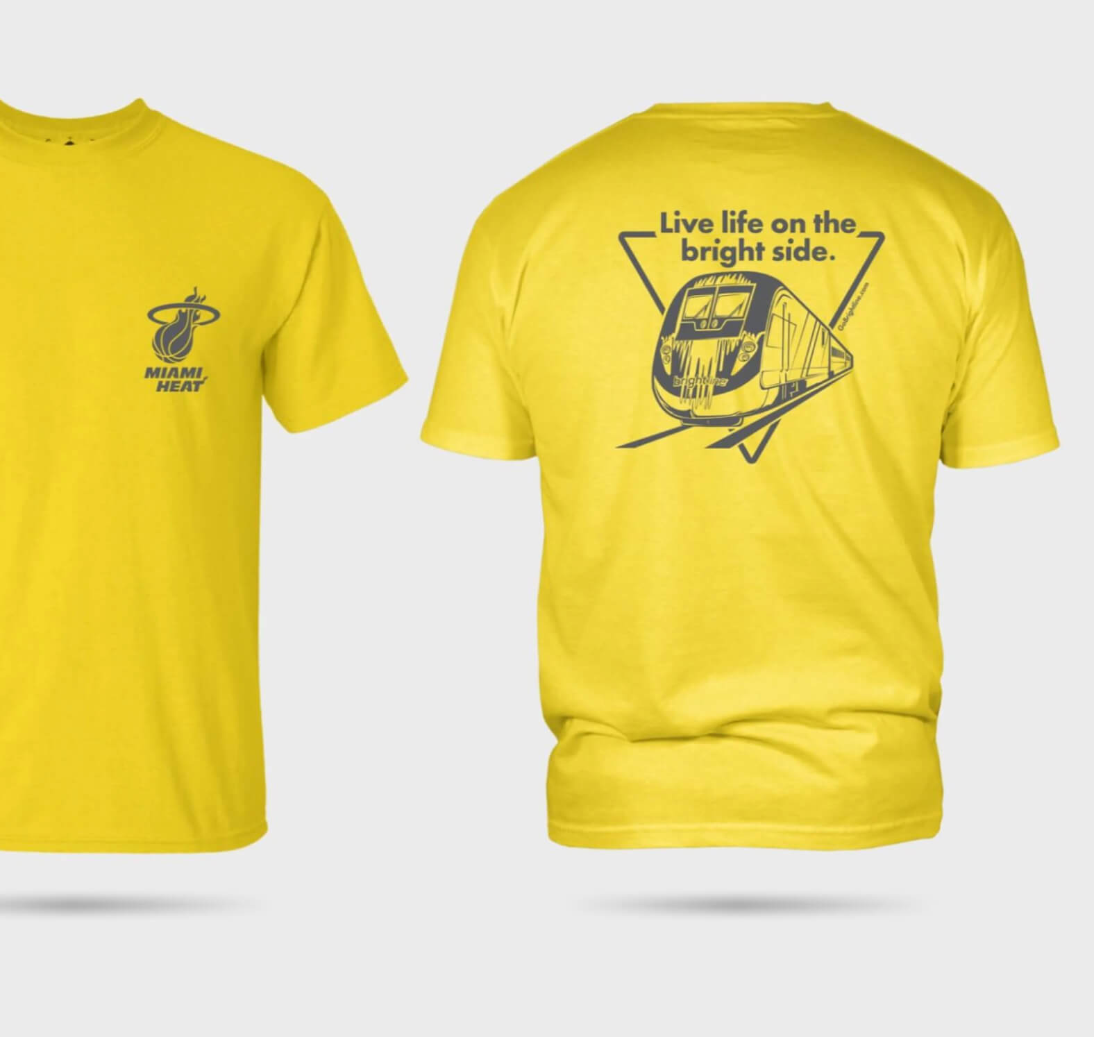 Brightline branded shirts