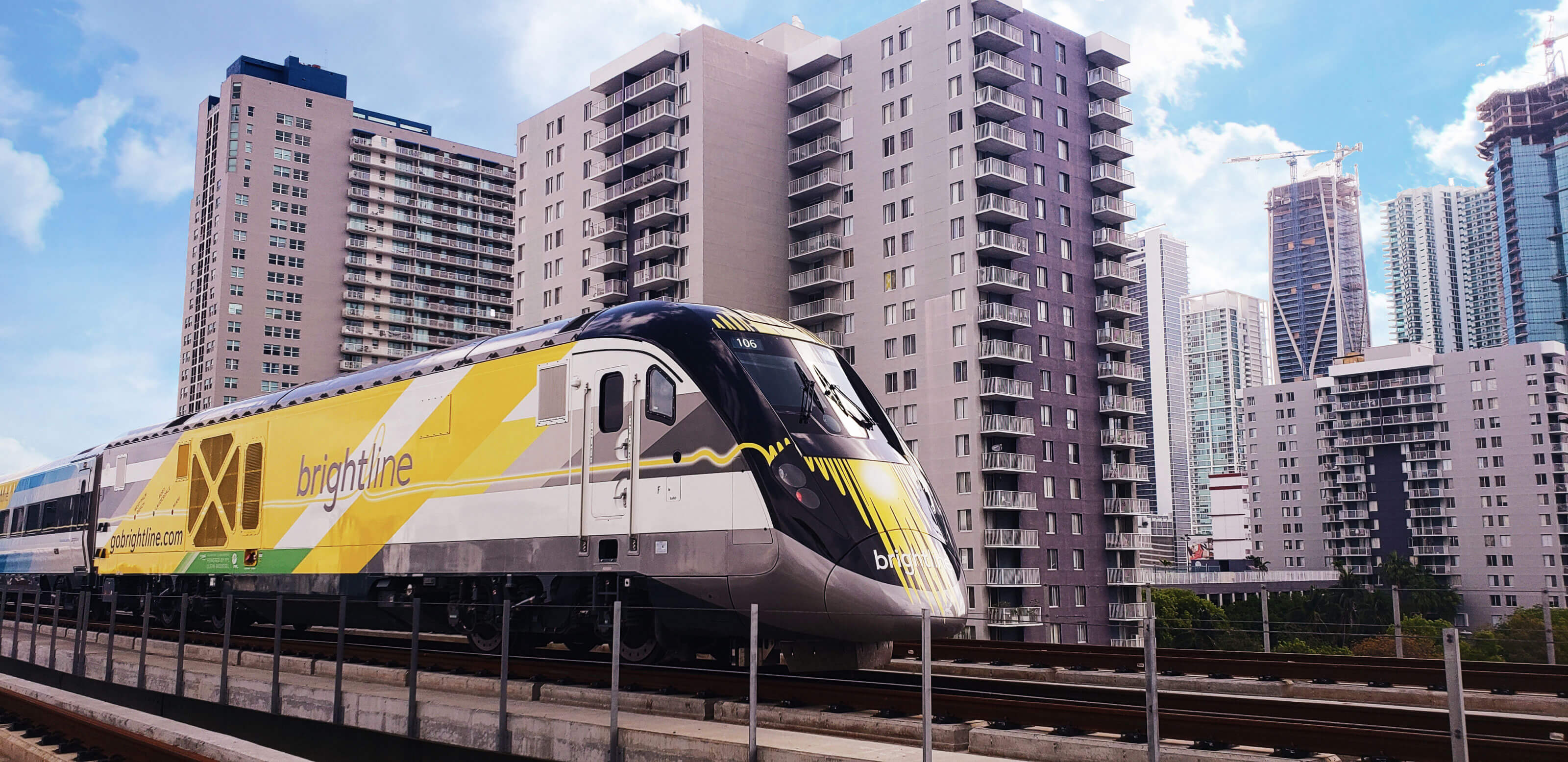 Brightline high-speed train