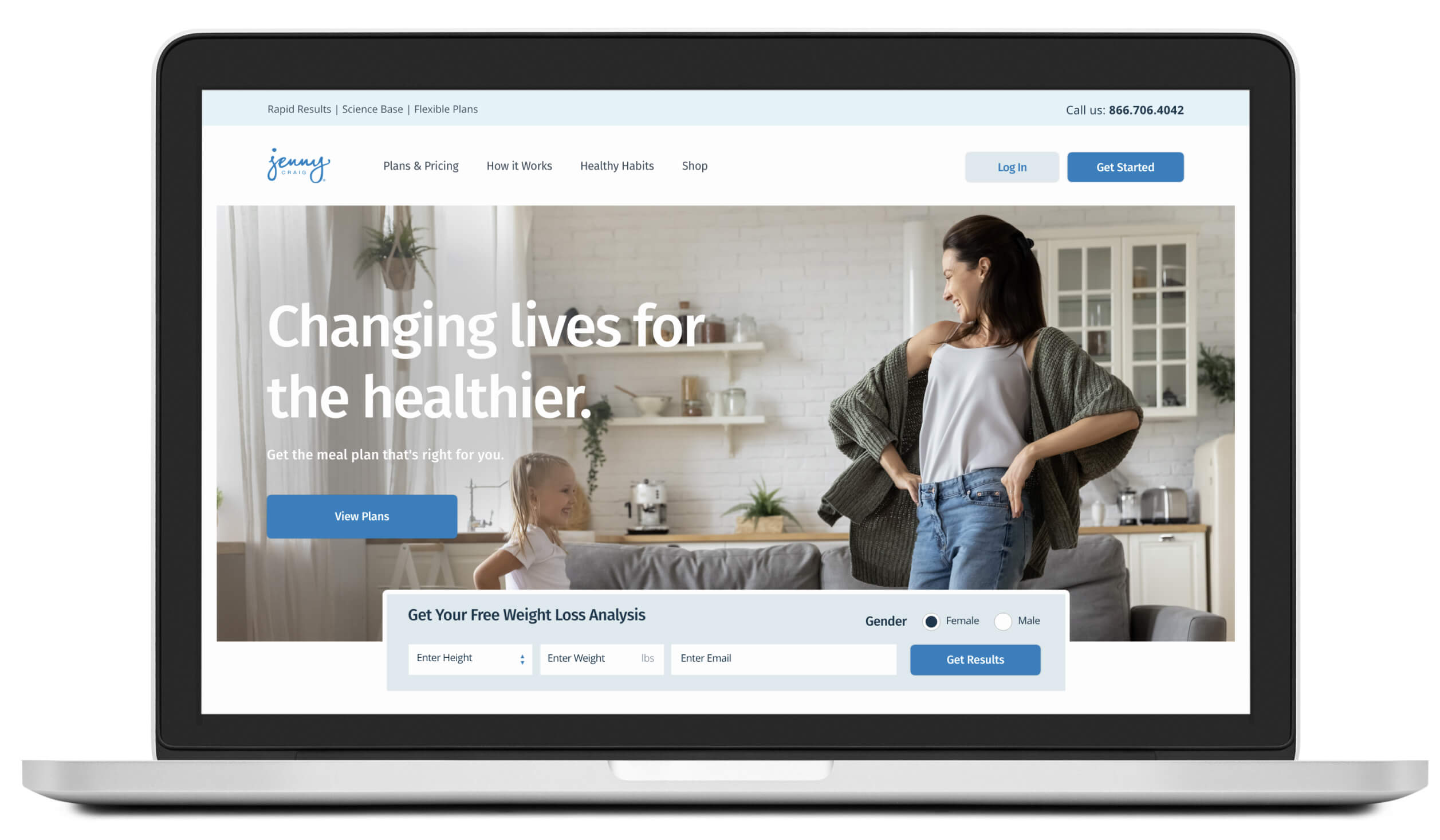 Redesigned website