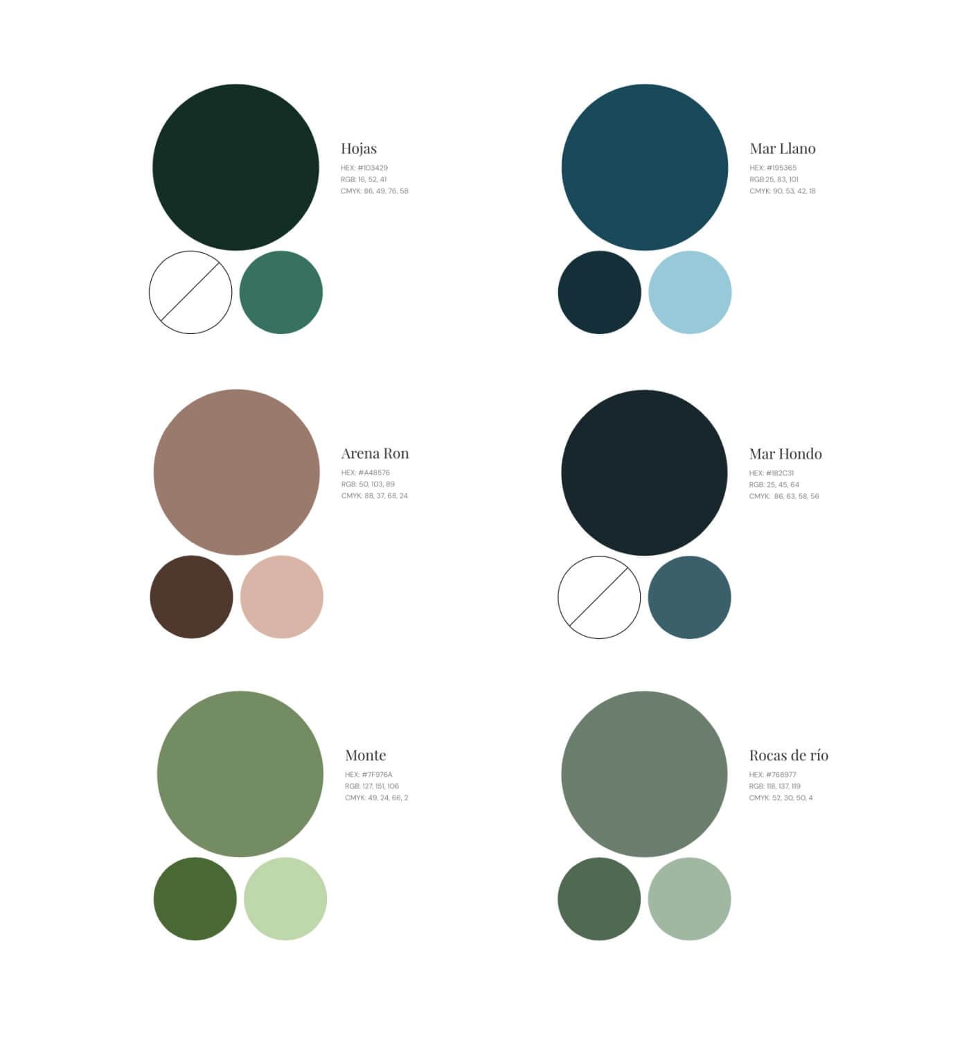 Color palette